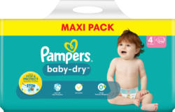Pampers Baby-Dry, Maxi, taille 4, 106 pièces