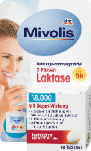dm drogerie markt Mivolis 2-Phasen Laktase 18.000 Tabletten