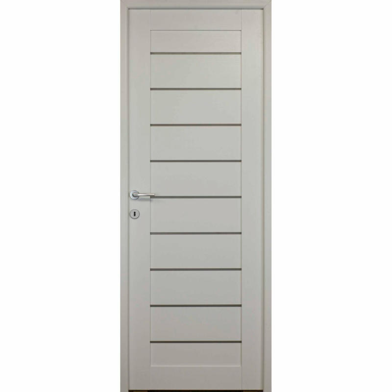 Tarra fehér beltéri dekorfóliás MDF ajtó 7 cm-es blokk tokkal 73 cm x 207 cm