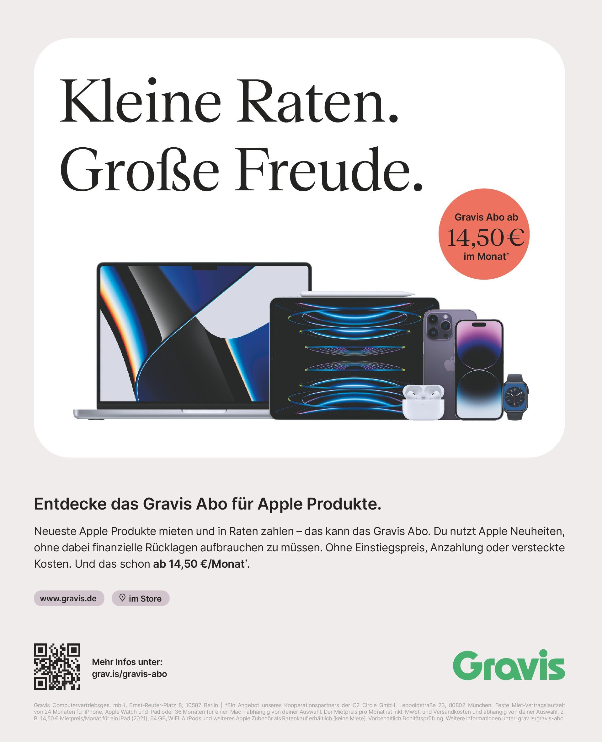 Gravis Prospekt (ab 01.09.2023) zum Blättern | Seite: 7 | Produkte: Apple, Apple computer, All in one pc, Apple watch Gravis Prospekt (ab 01.09.2023) zum Blättern | Seite: 7 | Produkte: Apple, Apple computer, All in one pc, Apple watch