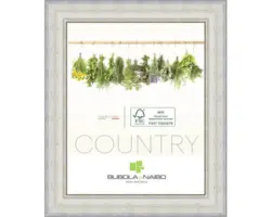 Bilderrahmen Holz Fabriano altweiß 24x30 cm