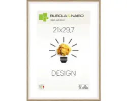 Bilderrahmen Holz Eiche weiß 21x30 cm