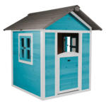 POCO Einrichtungsmarkt Altötting AXI Spielhaus Lodge blau B/H/T: ca. 111x133x135 cm