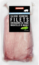 Denner falsche Schweinsfilets, Deutschland, 2 Stück, ca. 700 g, per 100 g