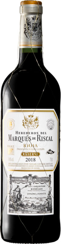 Marqués de Riscal Reserva DOCa Rioja, Spanien, Rioja, 2019, 75 cl