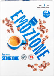 Capsules de café Seduzione EMOZIONE, Espresso, compatibles avec les machines DELIZIO®, 24 pièces