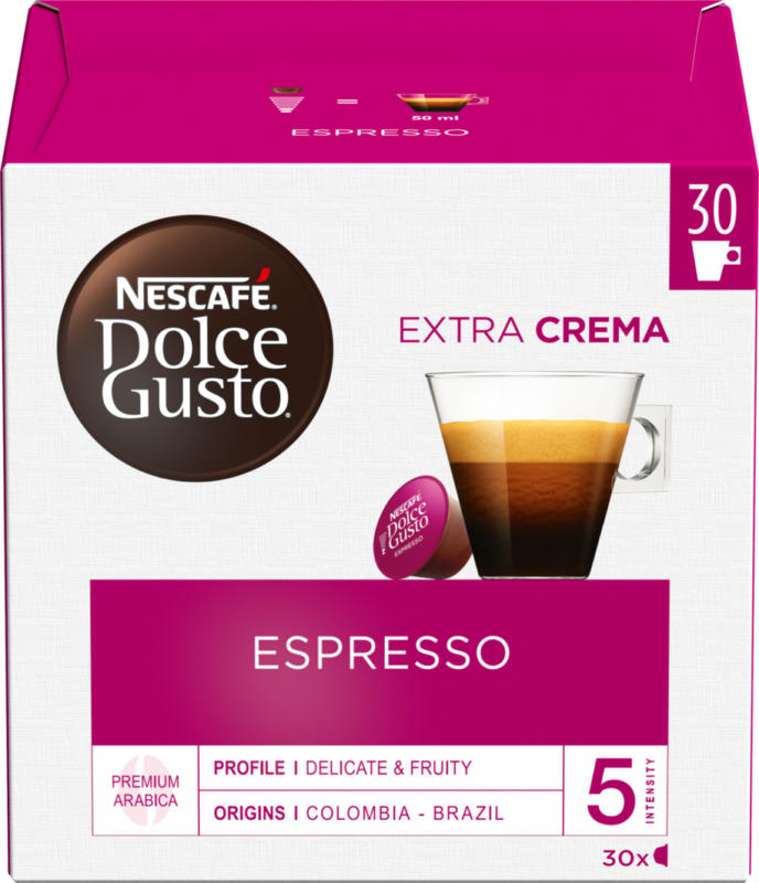 Capsule di caffè Espresso Nescafé® Dolce Gusto® , 30 capsule
