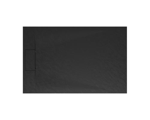 Rechteck-Duschwanne Schulte 90x140x3.2 cm anthrazit matt