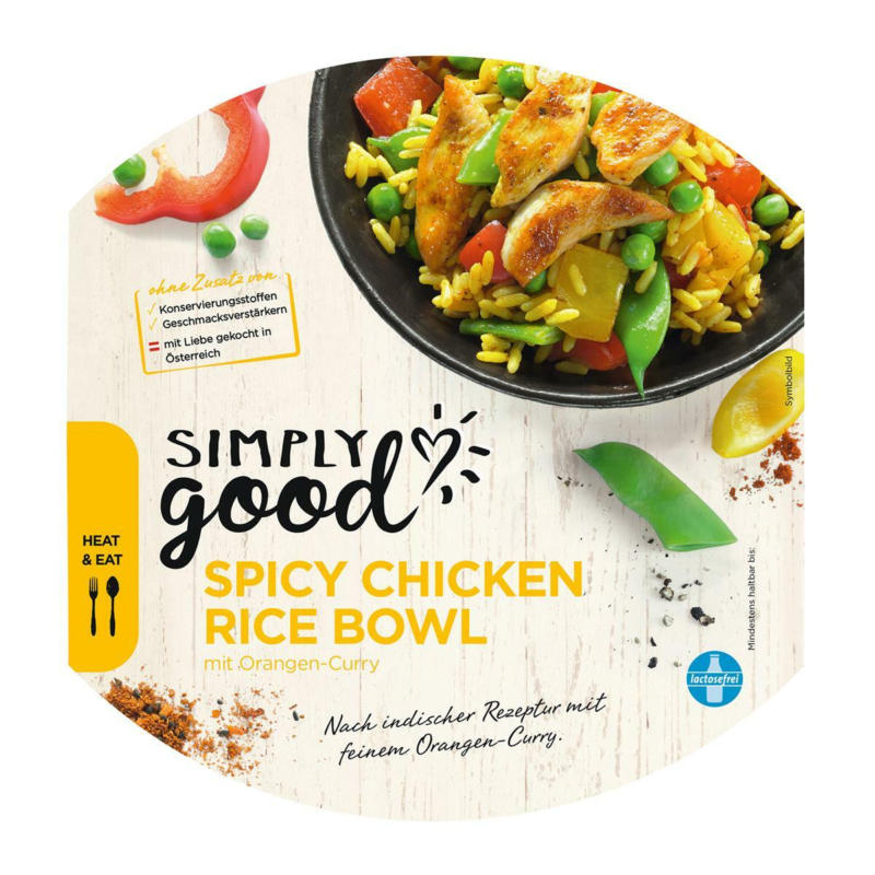 Simply Good Spicy Chicken Rice Bowl
