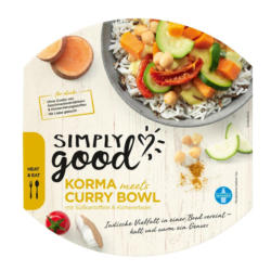 Simply Good Korma Meets Curry Bowl