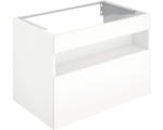 Hornbach Waschbeckenunterschrank Keuco Stageline 80x49x62,5 cm ohne Waschbecken weiß glänzend