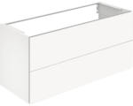 Hornbach Waschbeckenunterschrank Keuco X-Line 120x60,5x49 cm ohne Waschbecken weiß glänzend