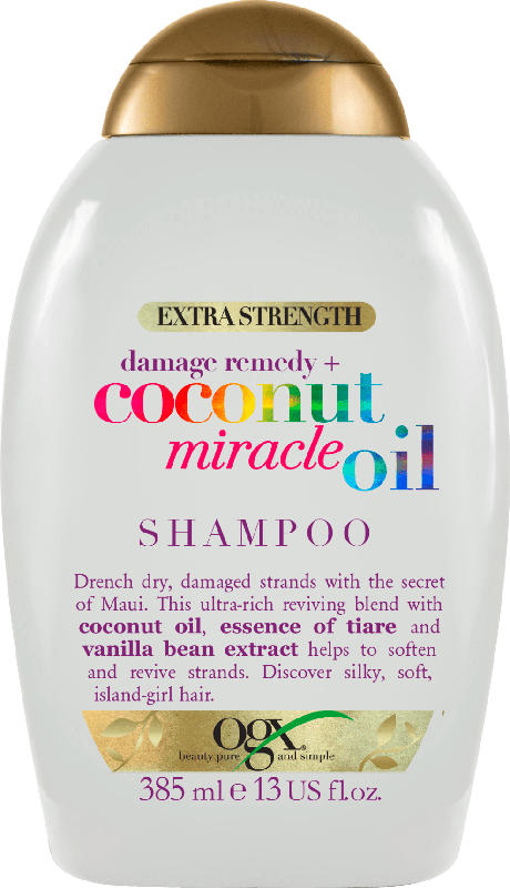 Șampon pentru păr deteriorat cu ulei de cocos