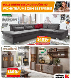 Vorschau von dem Prospekt des Geschäftes Möbel Kraft, gültig ab dem 06.09.2020