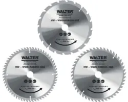 Kreissägeblatt Ø 250 mm Hartmetall 3 Stk.