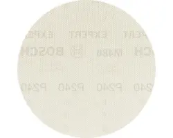 Schleifblatt für Exzenterschleifer Bosch Zubehör = Ø150 mm Korn 240 Ungelocht 50 Stück