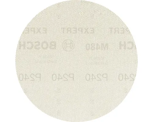 Schleifblatt für Exzenterschleifer Bosch Zubehör = Ø150 mm Korn 240 Ungelocht 50 Stück