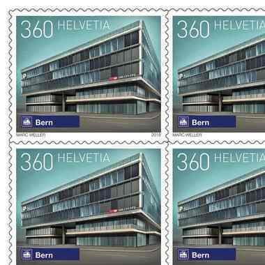 Briefmarken CHF 3.60 «Bern», Bogen mit 10 Marken