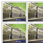 Die Post | La Poste | La Posta Briefmarken CHF 0.85 «Brig», Bogen mit 50 Marken