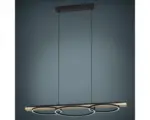 Hornbach LED Pendelleuchte Eglo BOYAL 40,5 W warmweiß 1-flammig IP 20 schwarz/braun ( 99625 )