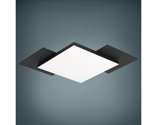 LED Deckenleuchte Eglo TAMURIA 10,8 W warmweiß 1-flammig IP 20 schwarz/braun ( 99655 )