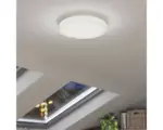 Hornbach LED Deckenleuchte Eglo FERENTINO 10 W warmweiß 1-flammig IP 20 weiß ( 900607 )