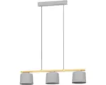 Hornbach Pendelleuchte Eglo MARIEL E27 120 W 3-flammig IP 20 grau ( 900362 )