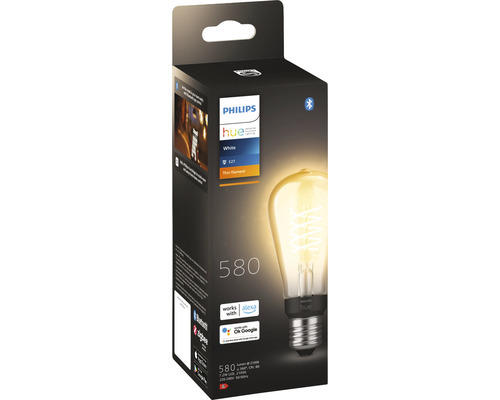 LED-Lampe Philips Hue ST64 E27 / 7,2 W 550 lm 2100 K gold warmweiß