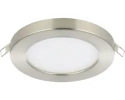 LED Einbauleuchte Eglo FUEVA FLEX LED 5,5 W 3000 K 650 lm 1-flammig Ø 11,7 cm nickel-matt IP 20 1 Stück ( 900933 )