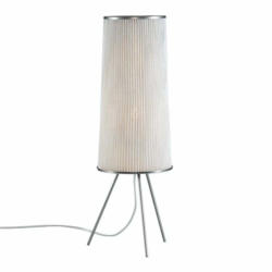 Lampe de table URA, matériau composite, blanc