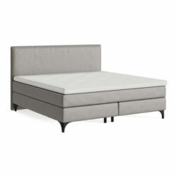 Letto Boxspring Nylund, tessile, coverlet fungi, 200x200 cm