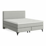 Pfister Letto Boxspring Nylund, tessile, coverlet mist, 180x200 cm