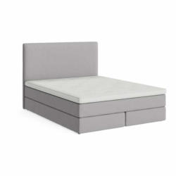 Letto Boxspring Nylund, tessile, matiss grey, 160x200 cm