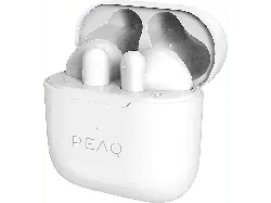 Peaq PTW-3000-WT True Wireless Kopfhörer, Weiß