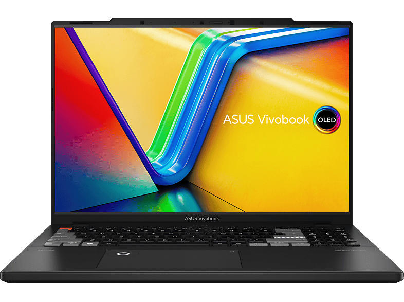 Asus Notebook Vivobook Pro 16 OLED K6604JV-MX016W mit DialPad, i9-13980HX, 32GB RAM, 1TB SSD, Zoll WQSXGA 120Hz, RTX 4060, Win11, 0°Black; Gaming Notebook