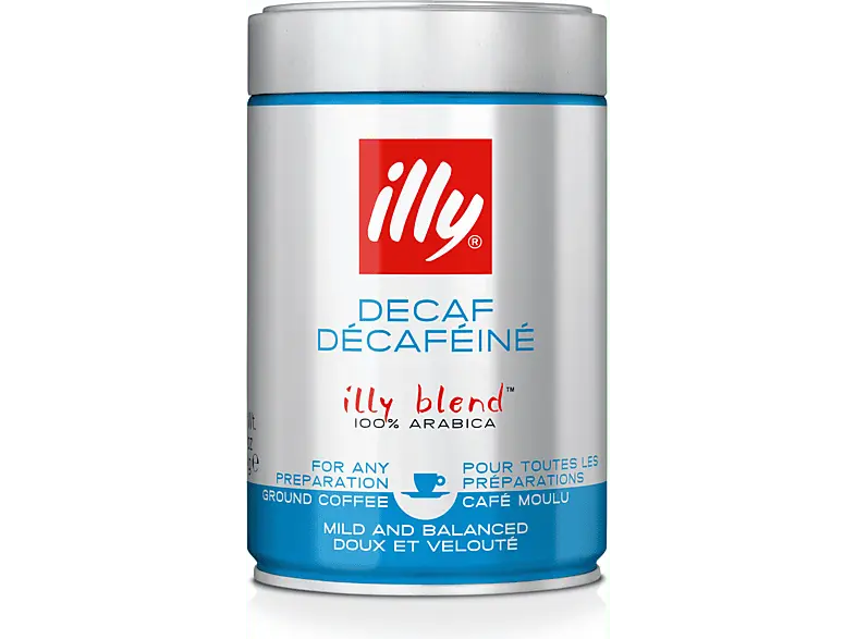 Illy 7646 Kaffeebohnen Decaffeinato - Entkoffeiniert (250 g)
