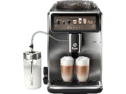 Saeco SM8889/00 Xelsis Suprema Kaffeevollautomat (Titan, aus Keramik, 15 bar, Milchschlauch)