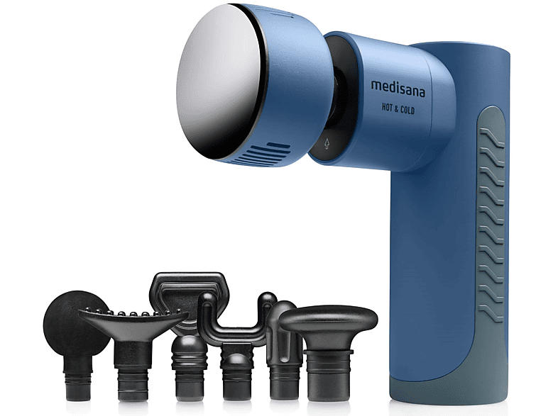 Medisana MG600 Massagegun Hot & Cold mit 7 Aufsätzen; Massagepistole