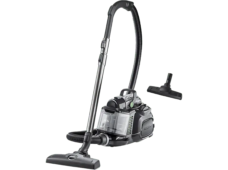 AEG LX7-2-OKOX Bodenstaubsauger ohne Beutel (72 dB(A), maximale Leistung: 750 Watt, Schwarz/Grün)