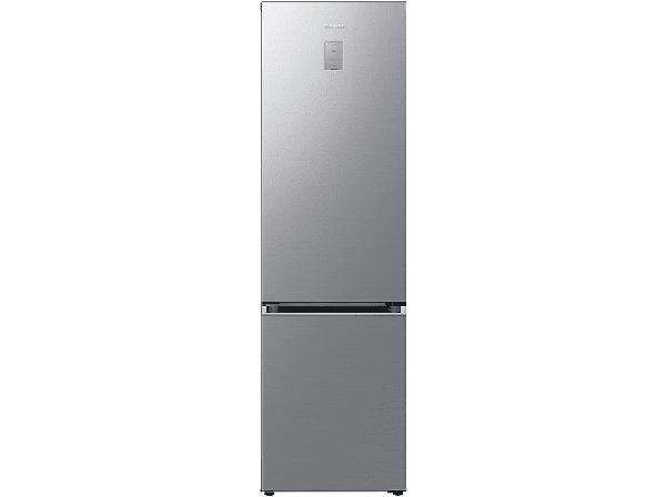 Samsung RB38C676CS9/EF, B7840 Kühl- und Gefrierkombination (C, 390 l, 2030 mm hoch, freistehend, No Frost (verminderte Eisbildung), Inox)