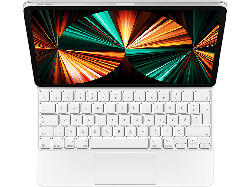 Apple Magic Keyboard für iPad Pro 12.9 Zoll (5. Generation), DE, Weiß; Tastatur
