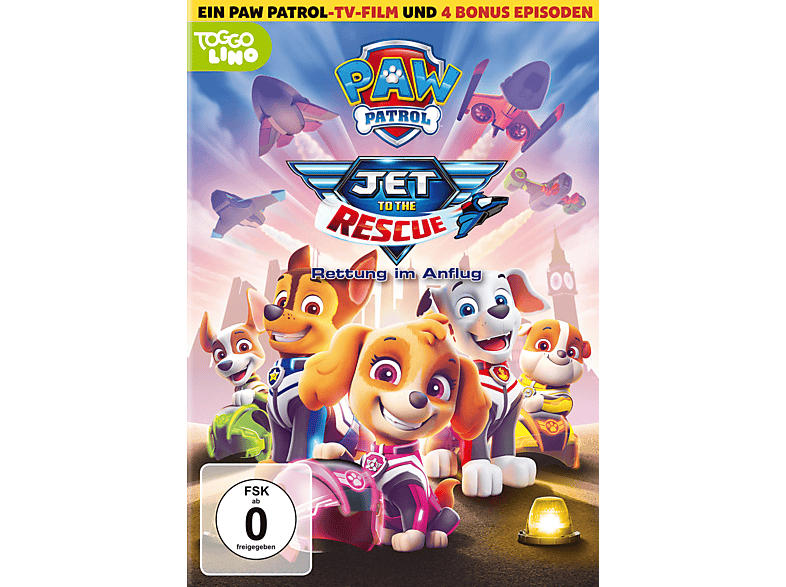 Paw Patrol: Rettung im Anflug - Jet to the Rescue [DVD]