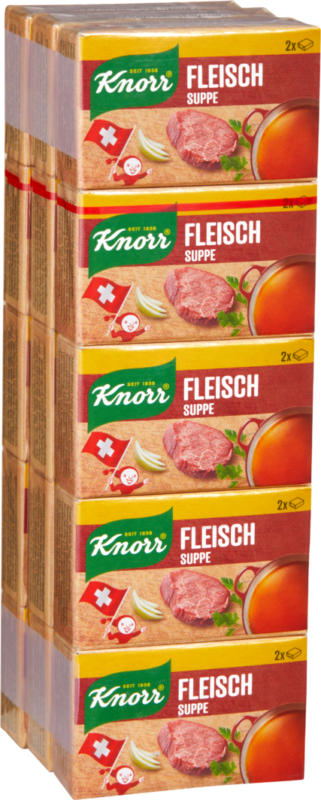 Bouillon de bœuf Spécial Knorr, Dadi, 3 x 109 g