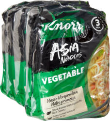 Knorr Asia Noodles Vegetable , 5 x 70 g