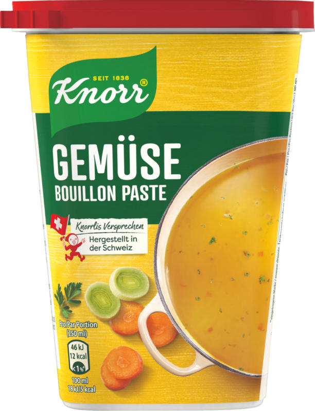 Bouillon de légumes en pâte Knorr, 500 g