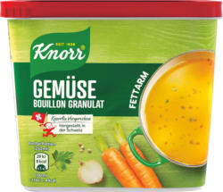 Fond de légumes Knorr, en granulés, pauvre en graisse, 600 g