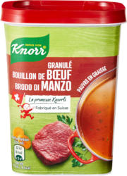 Bouillon de bœuf Knorr, en granulés, pauvre en graisse, 240 g