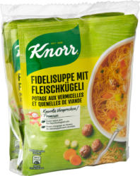 Minestra con capellini e polpettine Knorr, 3 x 78 g