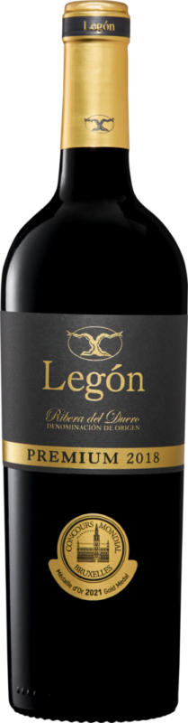 Legón Premium D. O. Ribera del Duero, Spanien, Ribera del Duero, 2019, 75 cl