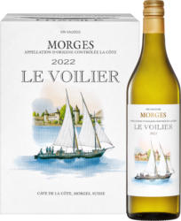 Le Voilier Morges AOC La Côte, Svizzera, Vaud, 2022, 6 x 70 cl